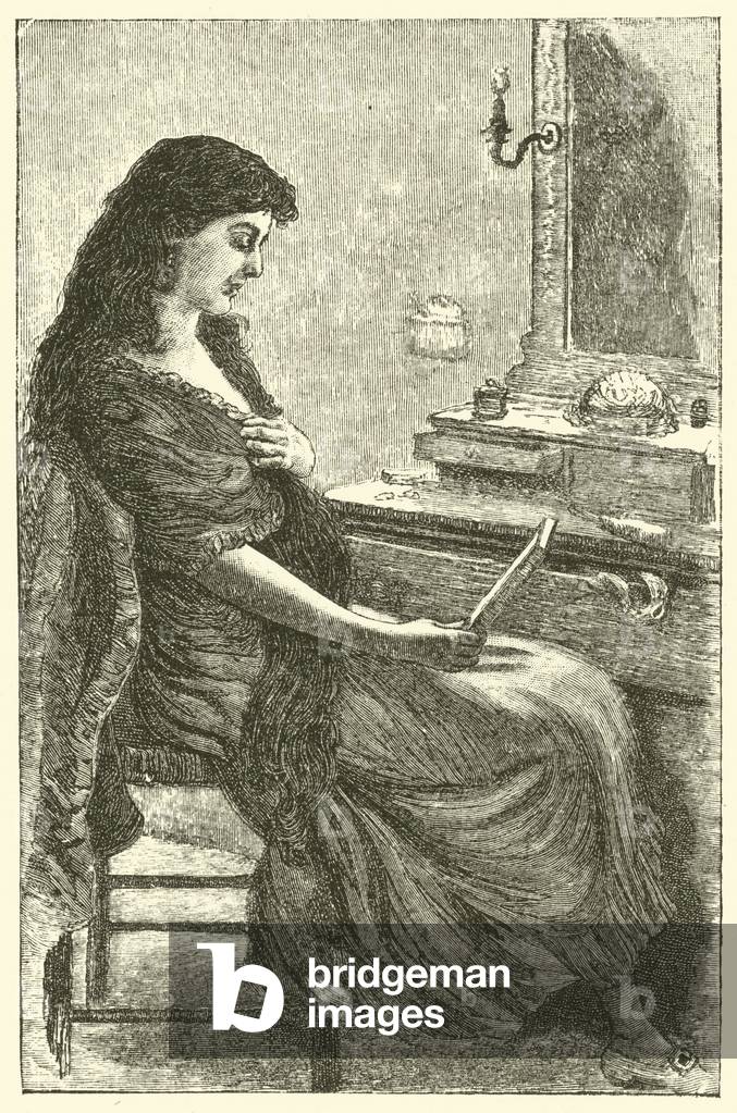 Hetty At Her Toilette (engraving)