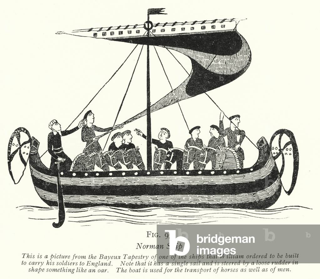 Norman Ship (litho)