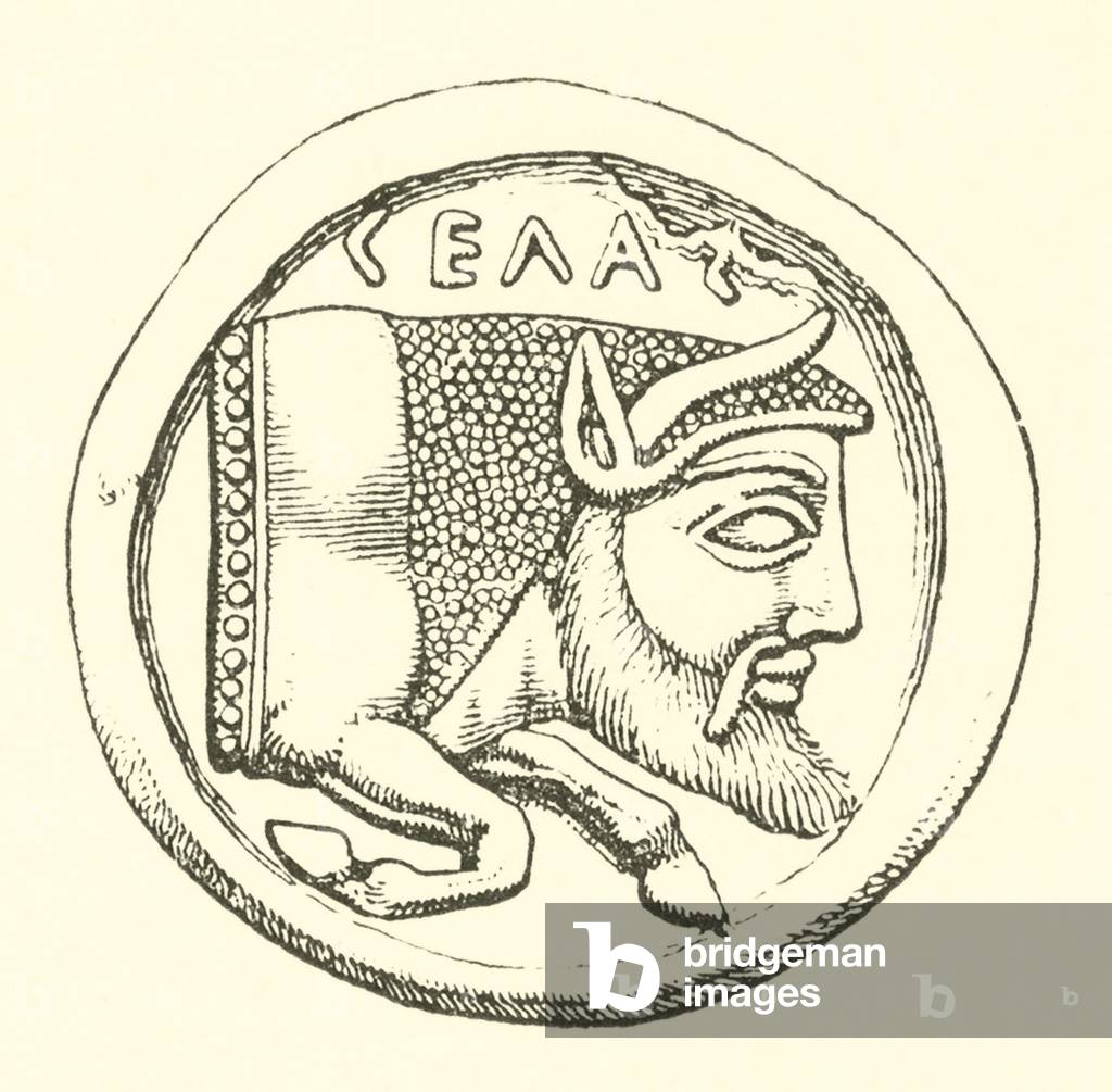 The River Gela (engraving)