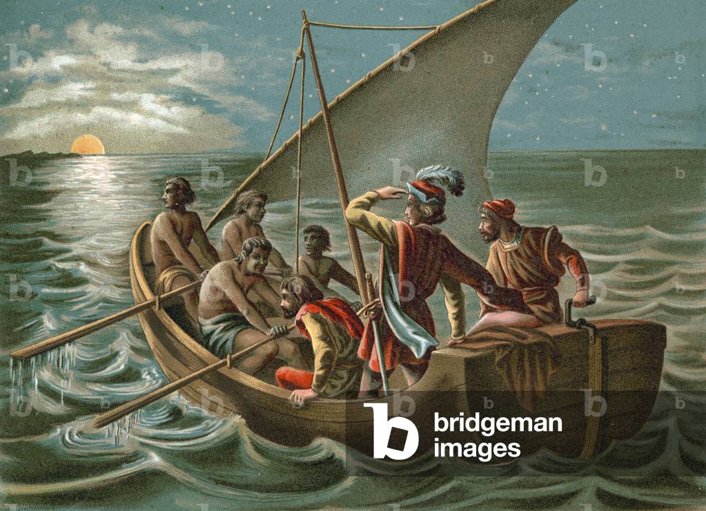 Diego Mendez discovers Haiti