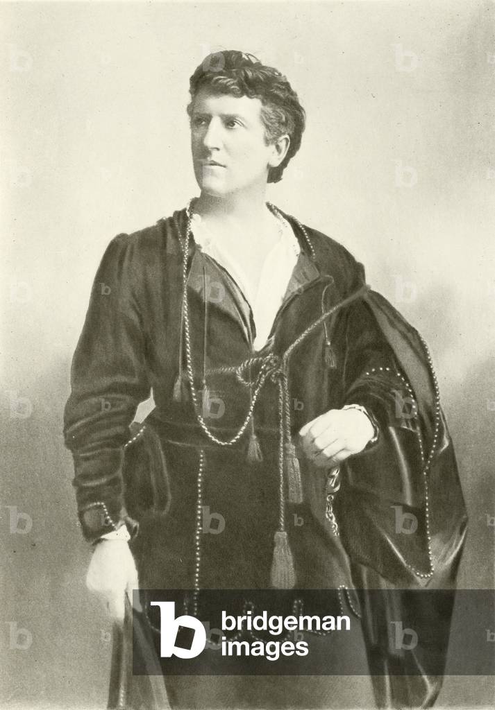 Mr Wilson Barrett as Hamlet (gravure)