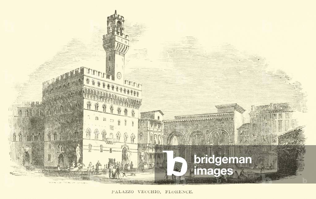 Palazzo Vecchio, Florence (engraving)