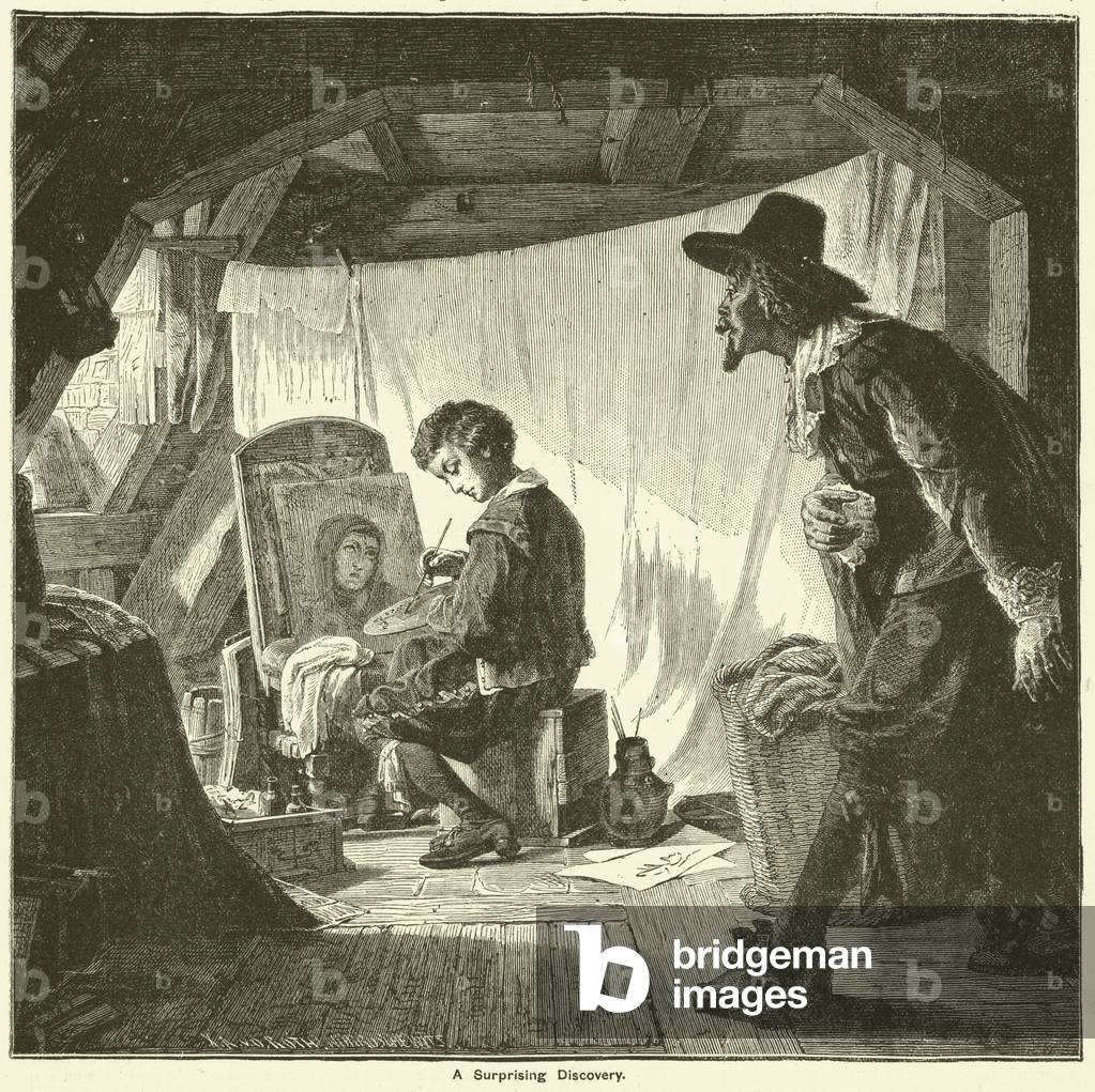 The young Rubens (engraving)