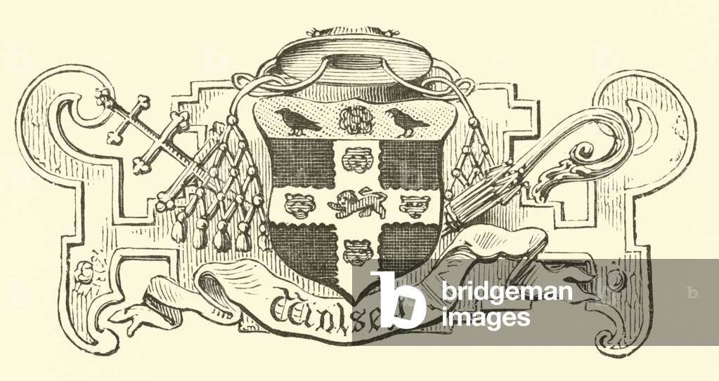 Crest of Wolsey (engraving)