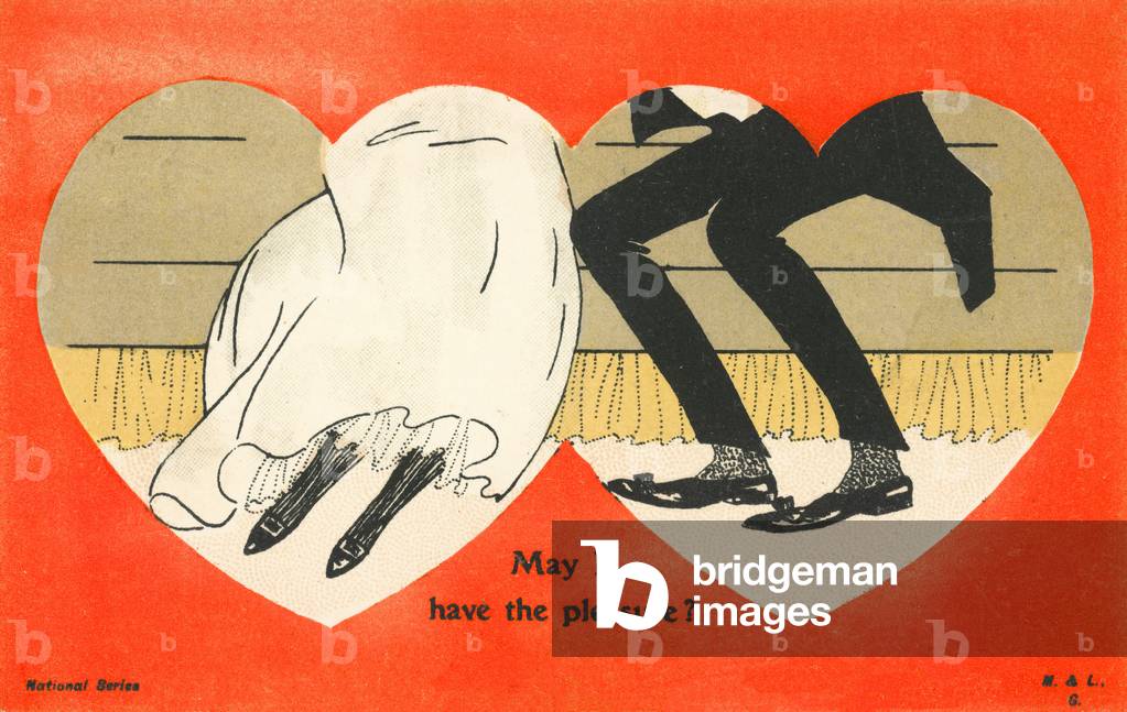 May I have the pleasure? (colour litho)