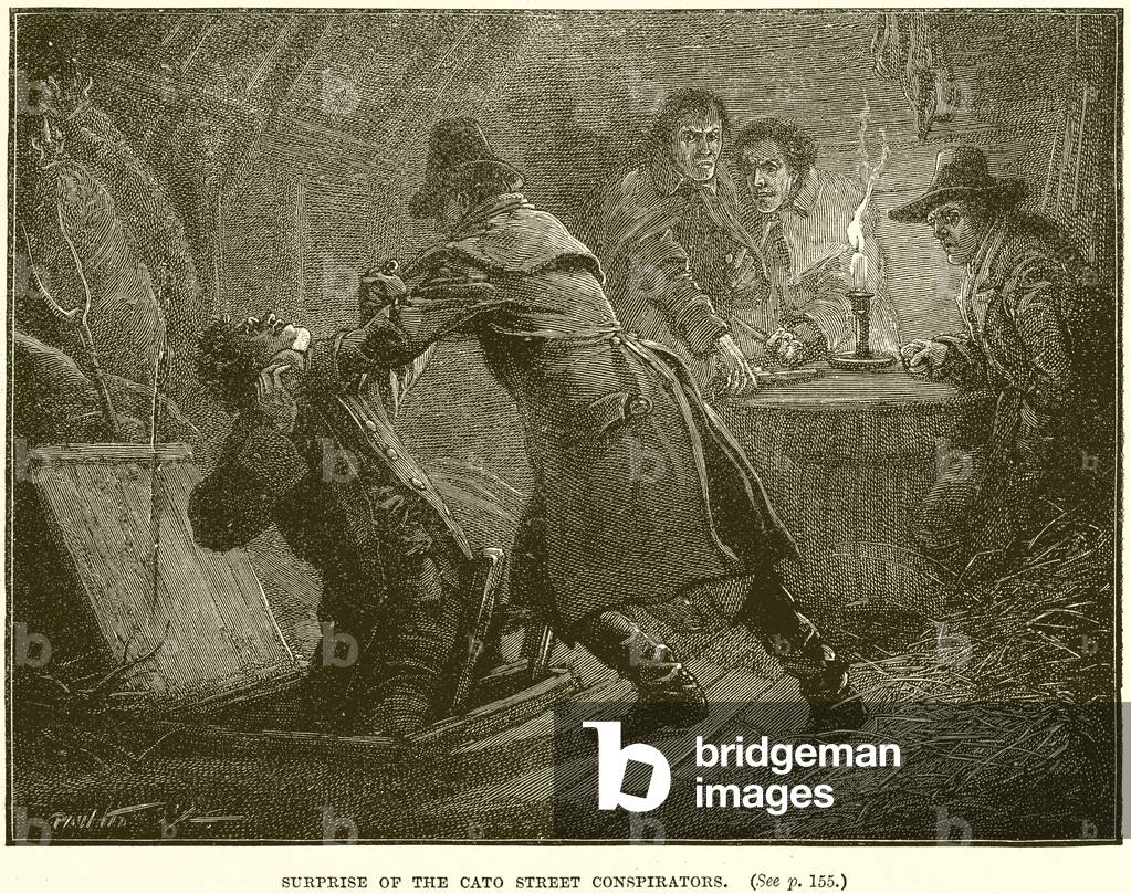 Surprise of the Cato Street Conspirators (engraving)