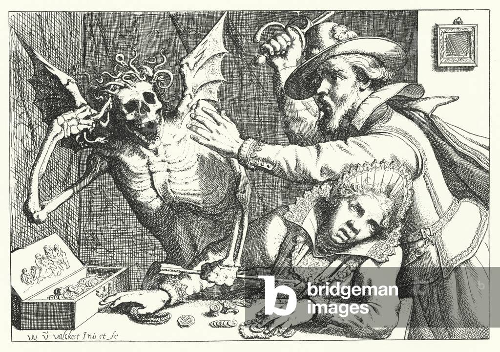 The Misers and Death (engraving)