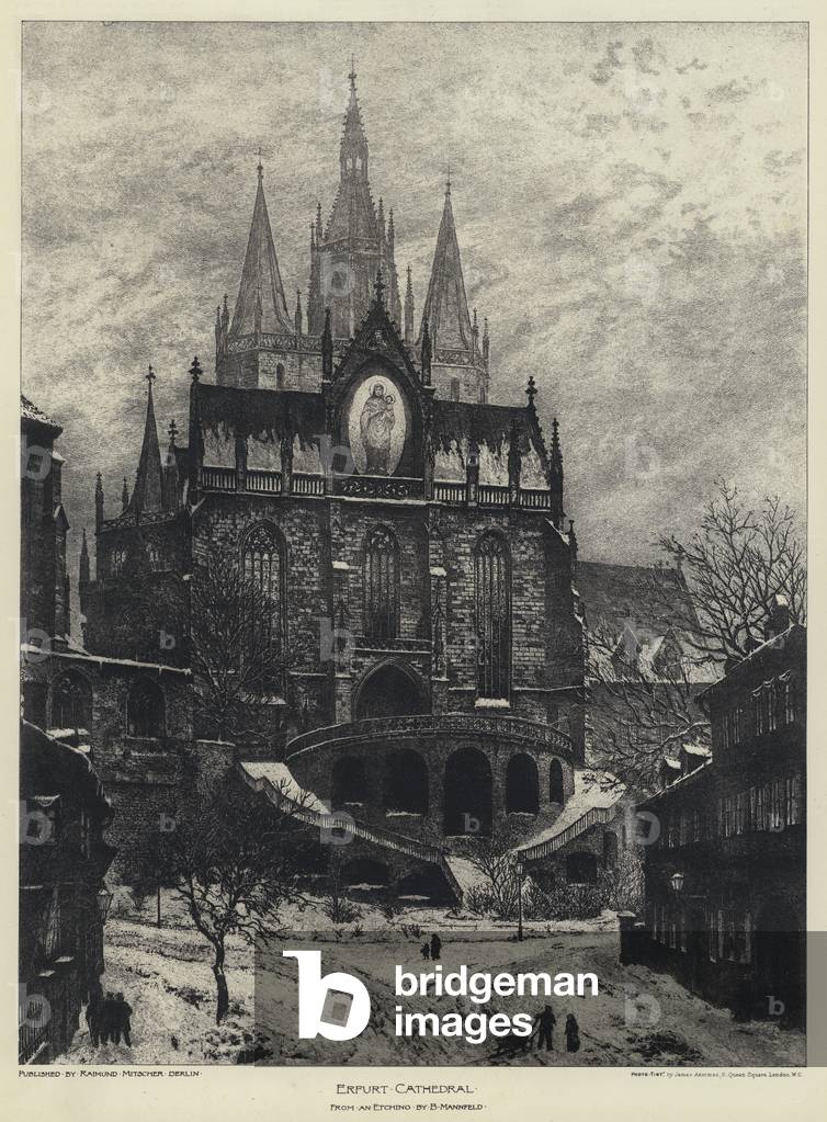 Erfurt Cathedral (engraving)
