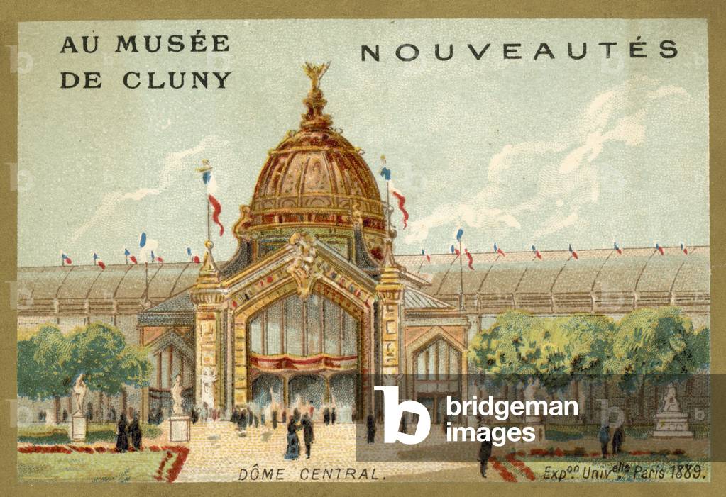Central Dome, Exposition Universelle, Paris, 1889 (chromolitho)