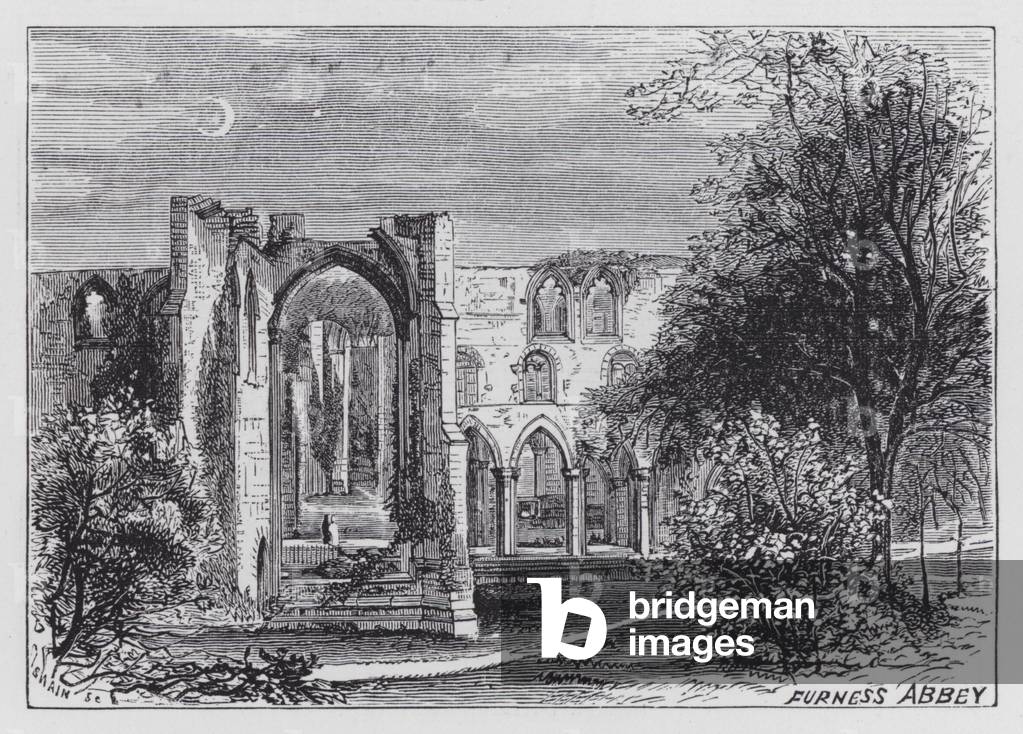Furness Abbey (engraving)