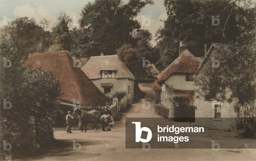 Cockington Forge (coloured photo)
