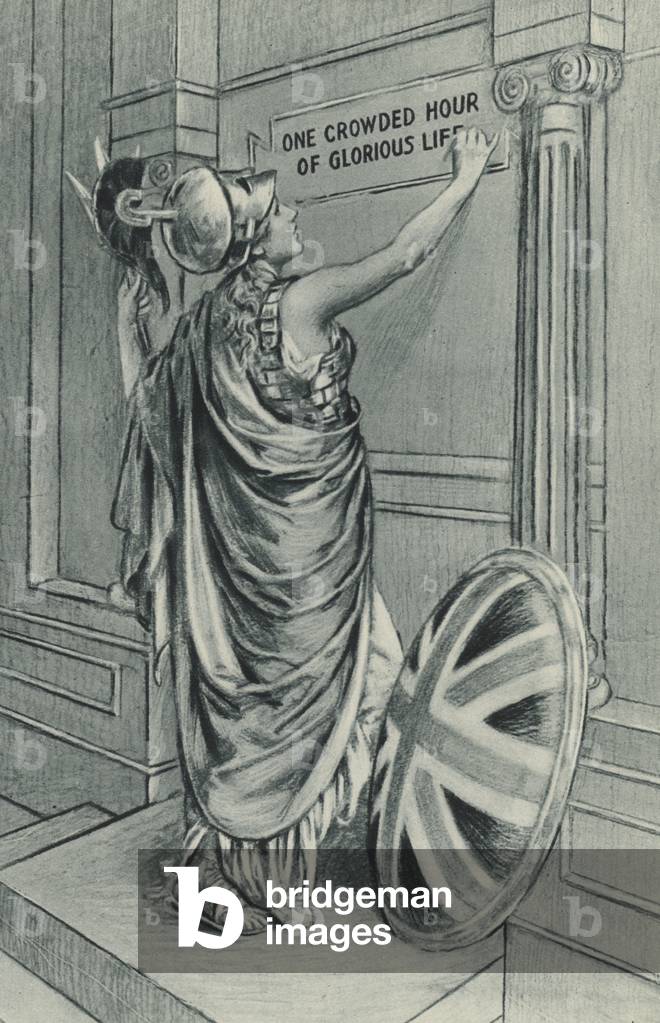 The Call of Britannia - One Crowded Hour of Glorious Life (litho)