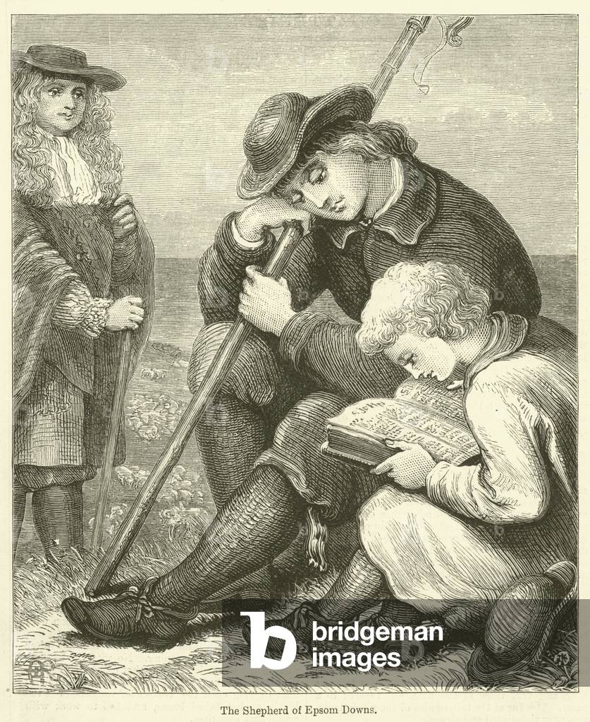 The Shepherd of Epsom Downs (engraving)