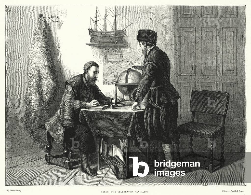 Xeres, the Celebrated Navigator (engraving)