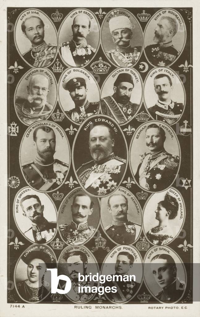 Ruling Monarchs (b/w photo)