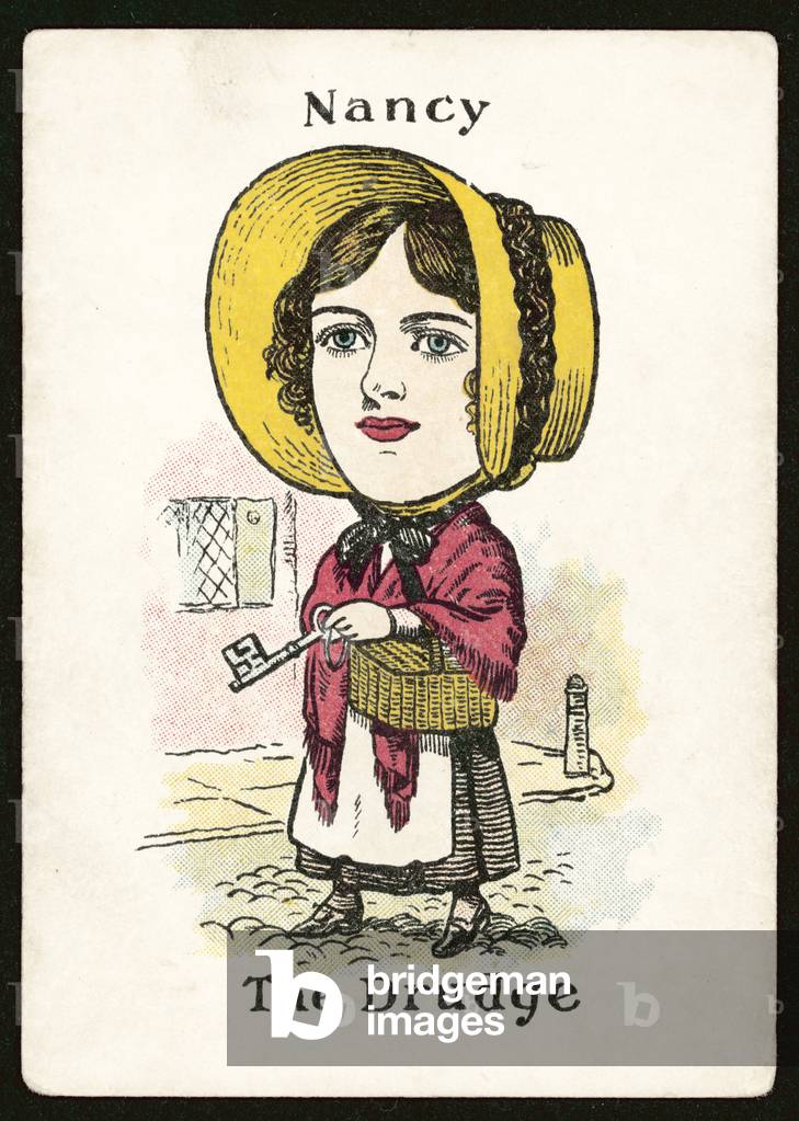 Nancy, The Drudge (colour litho)