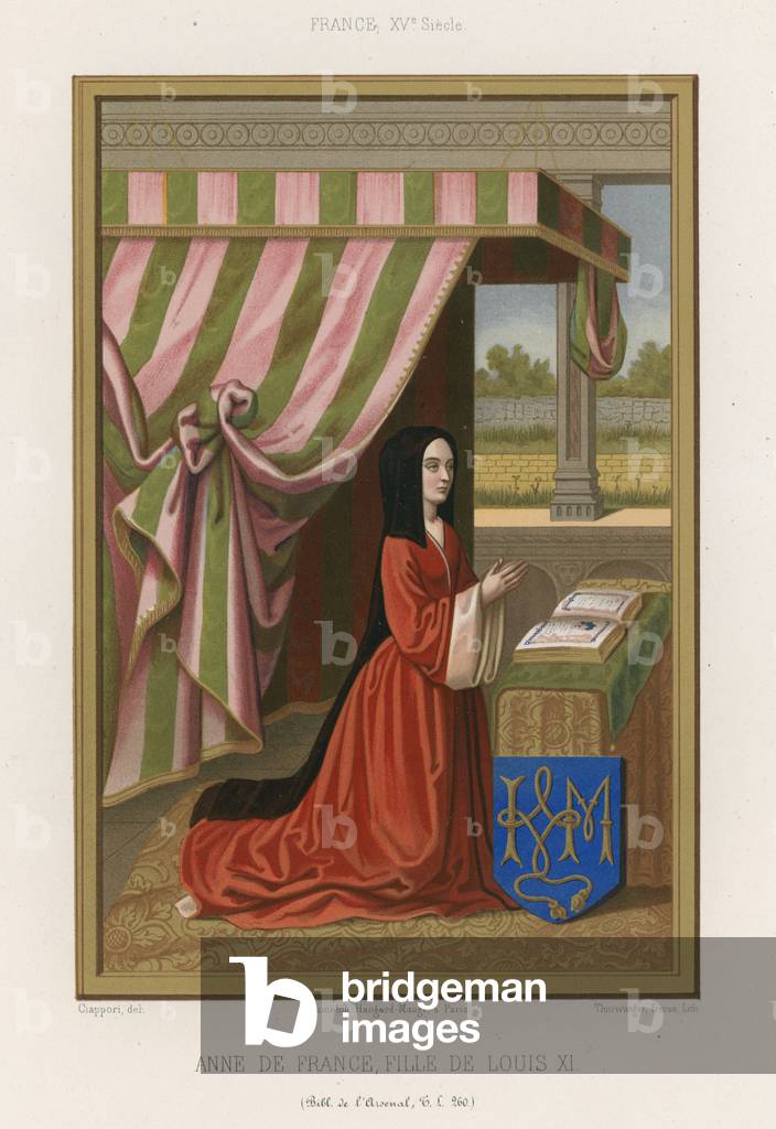 Anne of France (chromolitho)