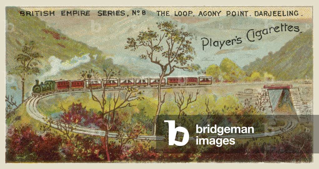 The Loop Agony Point, Darjeeling (chromolitho)