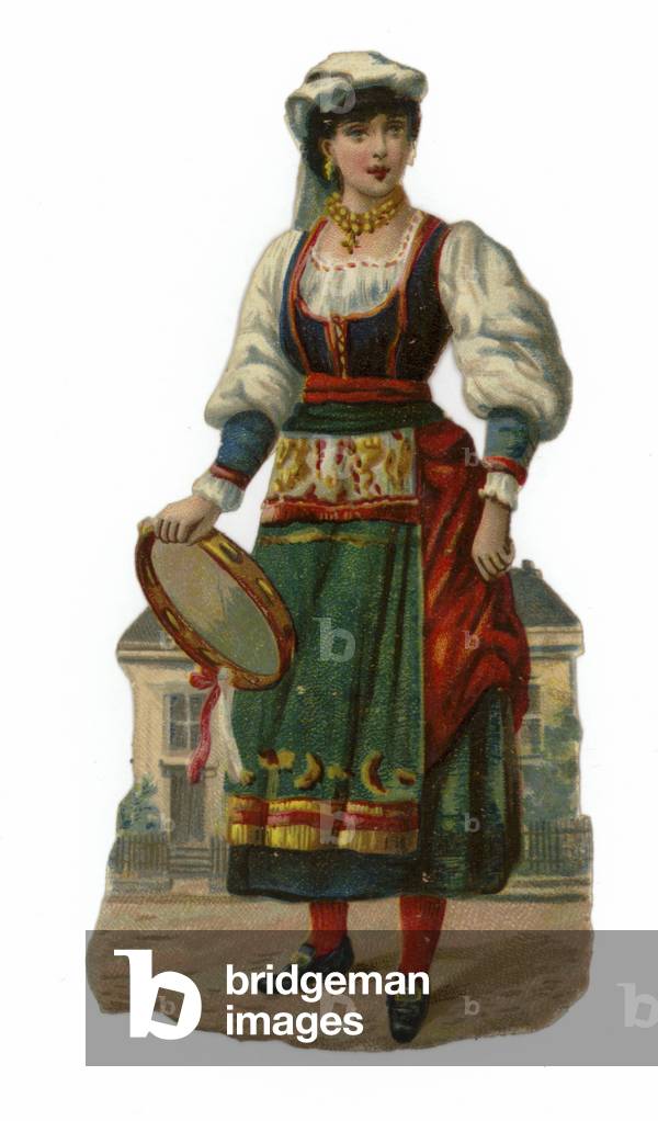 Gypsy costume (colour litho)