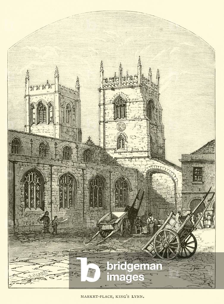 Market-Place, King's Lynn (engraving)