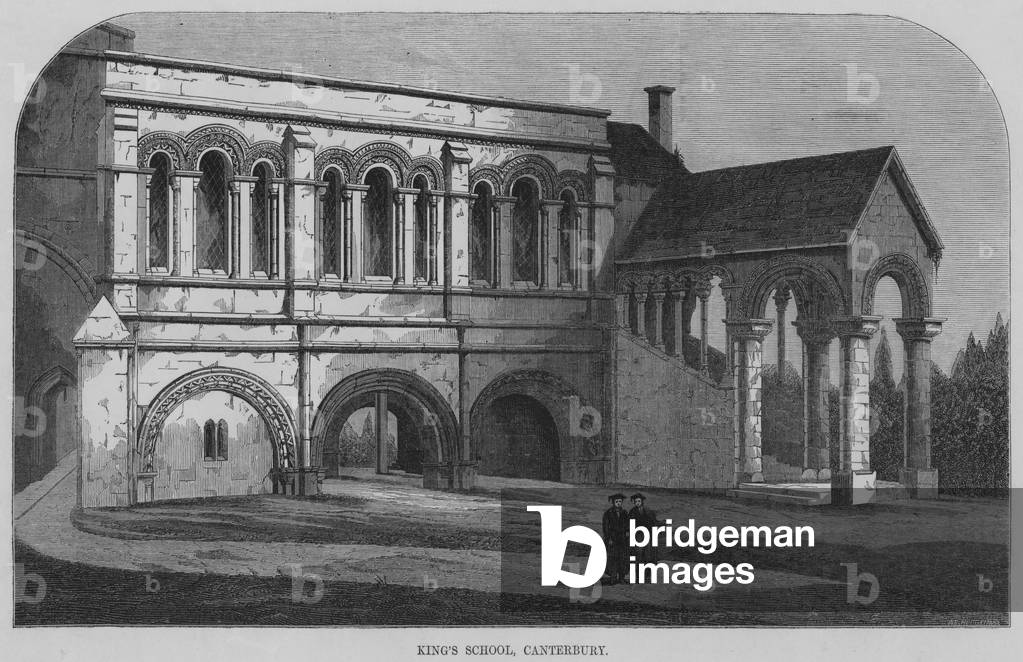 King's School, Canterbury (engraving)