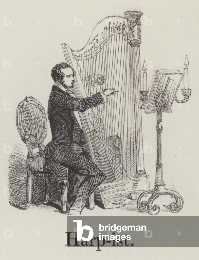 Harpist (engraving)