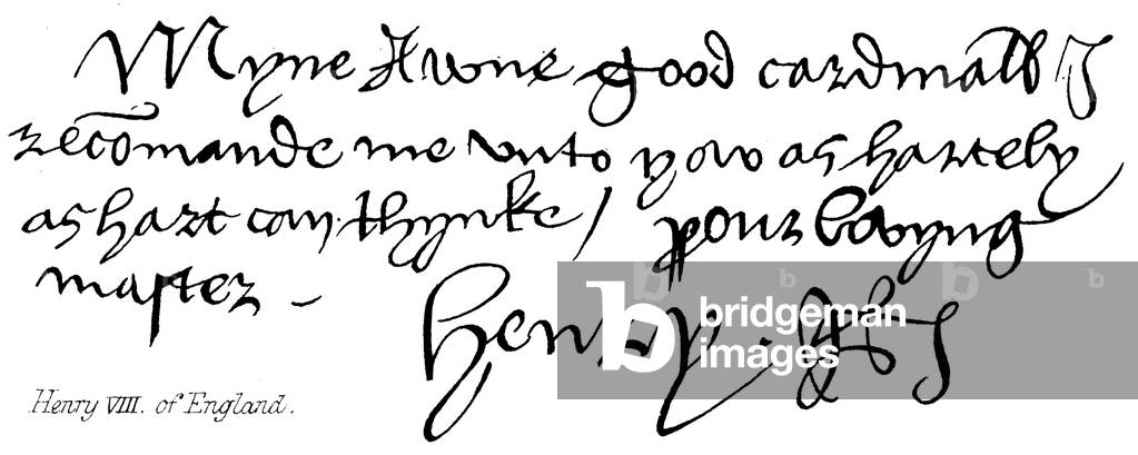 Henry VIII of England (engraving)