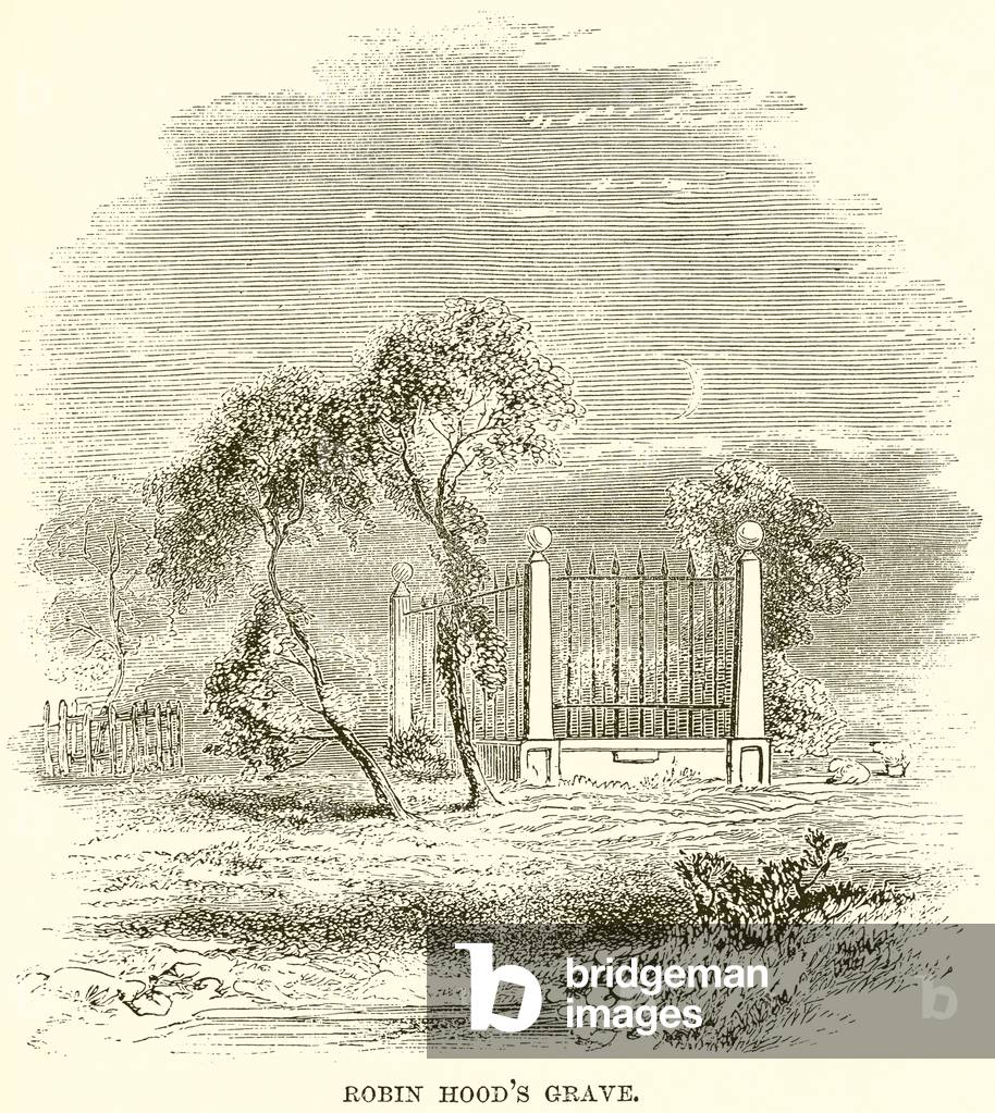 Robin Hood's Grave (engraving)
