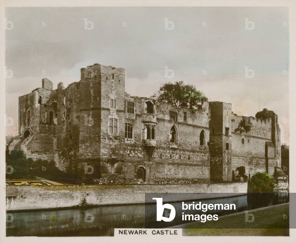 Newark Castle (coloured photo)