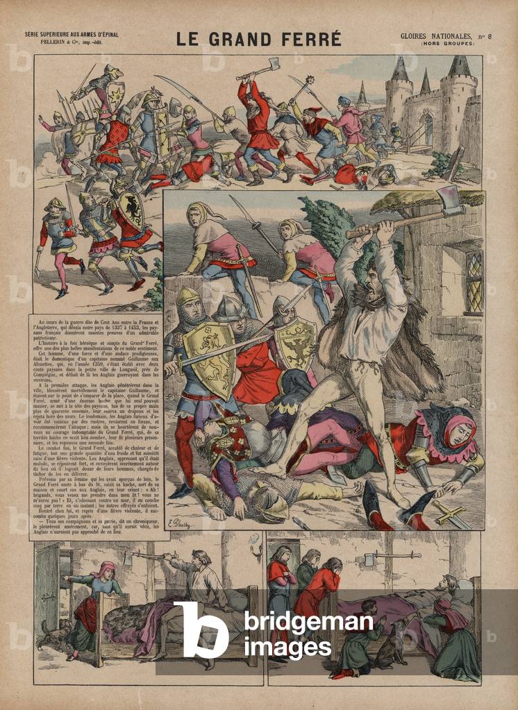 Le Grand Ferre (colour litho)