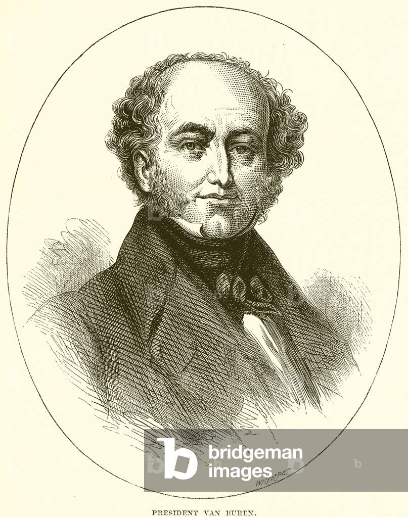 President van Buren (engraving)