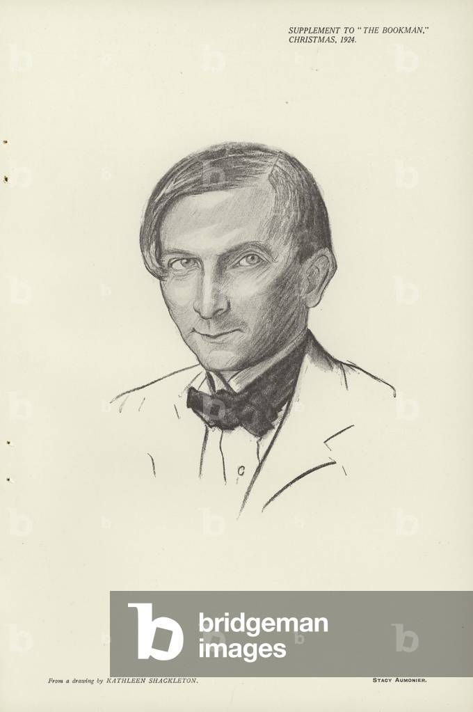 Portrait of Stacy Aumonier (litho)