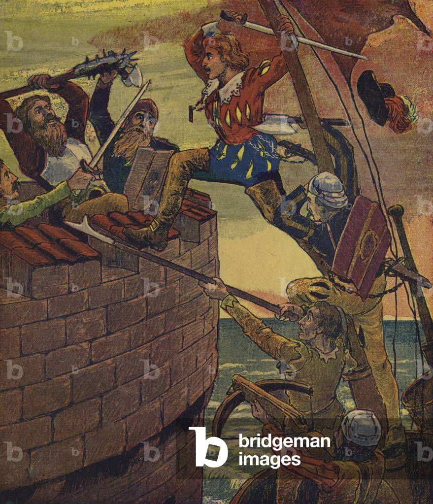 Klaus Störtebeker (colour litho)