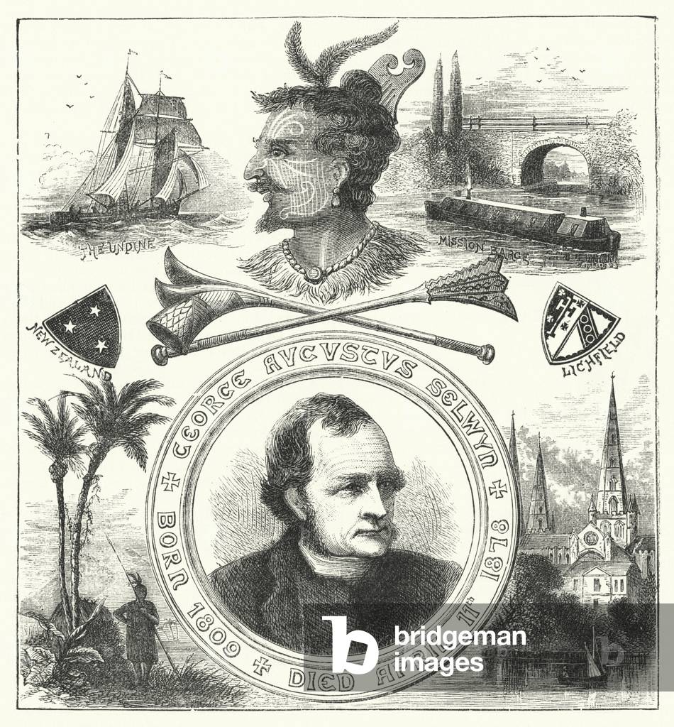 George Selwyn, the Athlete Bishop (engraving)