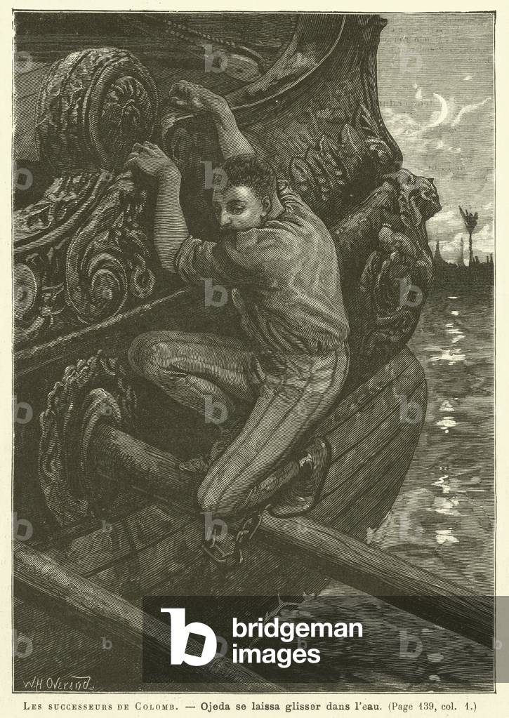 Les Successeurs De Colomb (engraving)