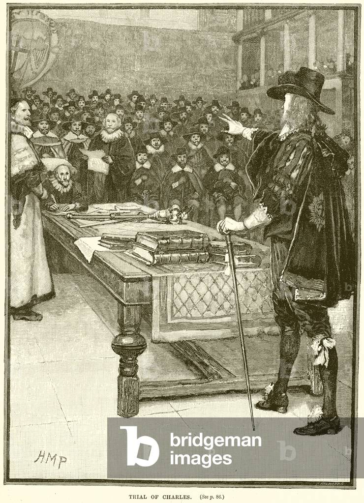 Trial of Charles (engraving)