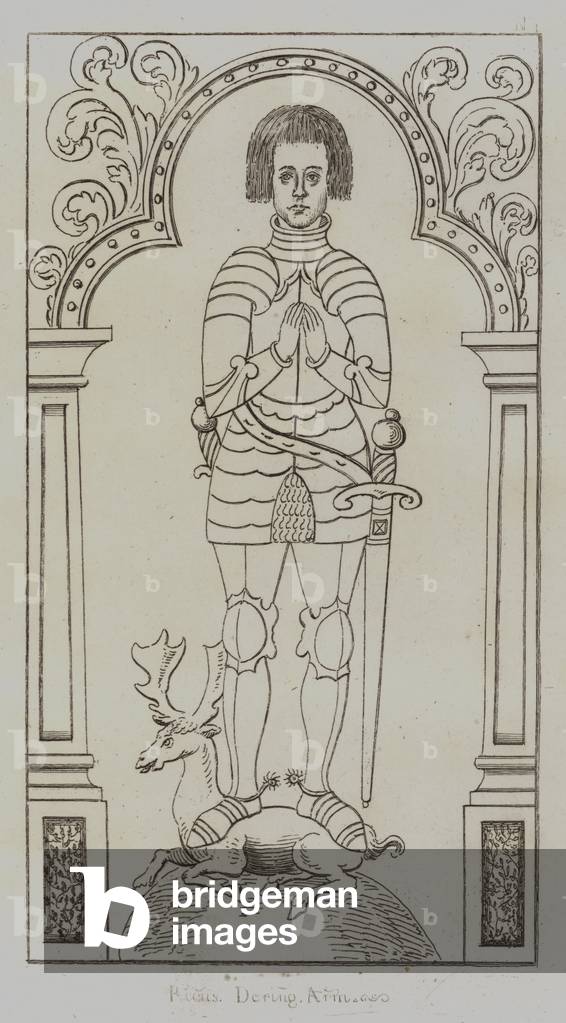 Effigy of Richard Dering (engraving)