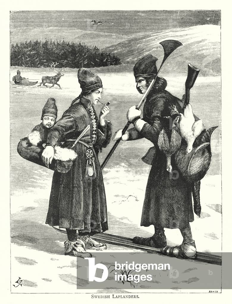 Swedish Laplanders (engraving)