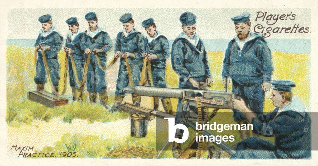 Maxim Practice, 1905 (chromolitho)