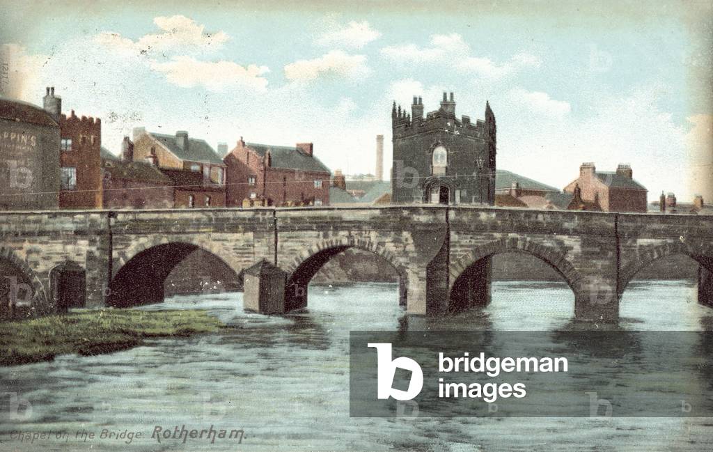 Chapel On The Bridge, Rotherham (colour photo)