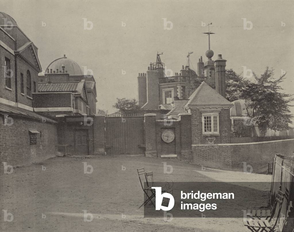 The Royal Observatory (b/w photo)