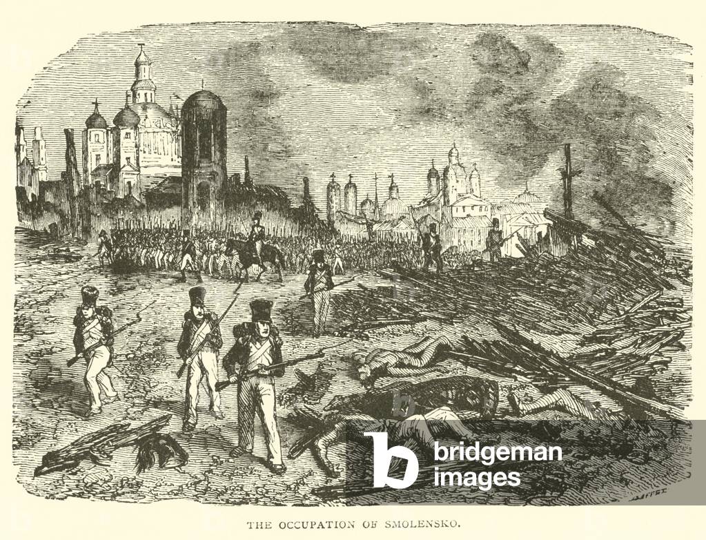 The Occupation of Smolensko (engraving)