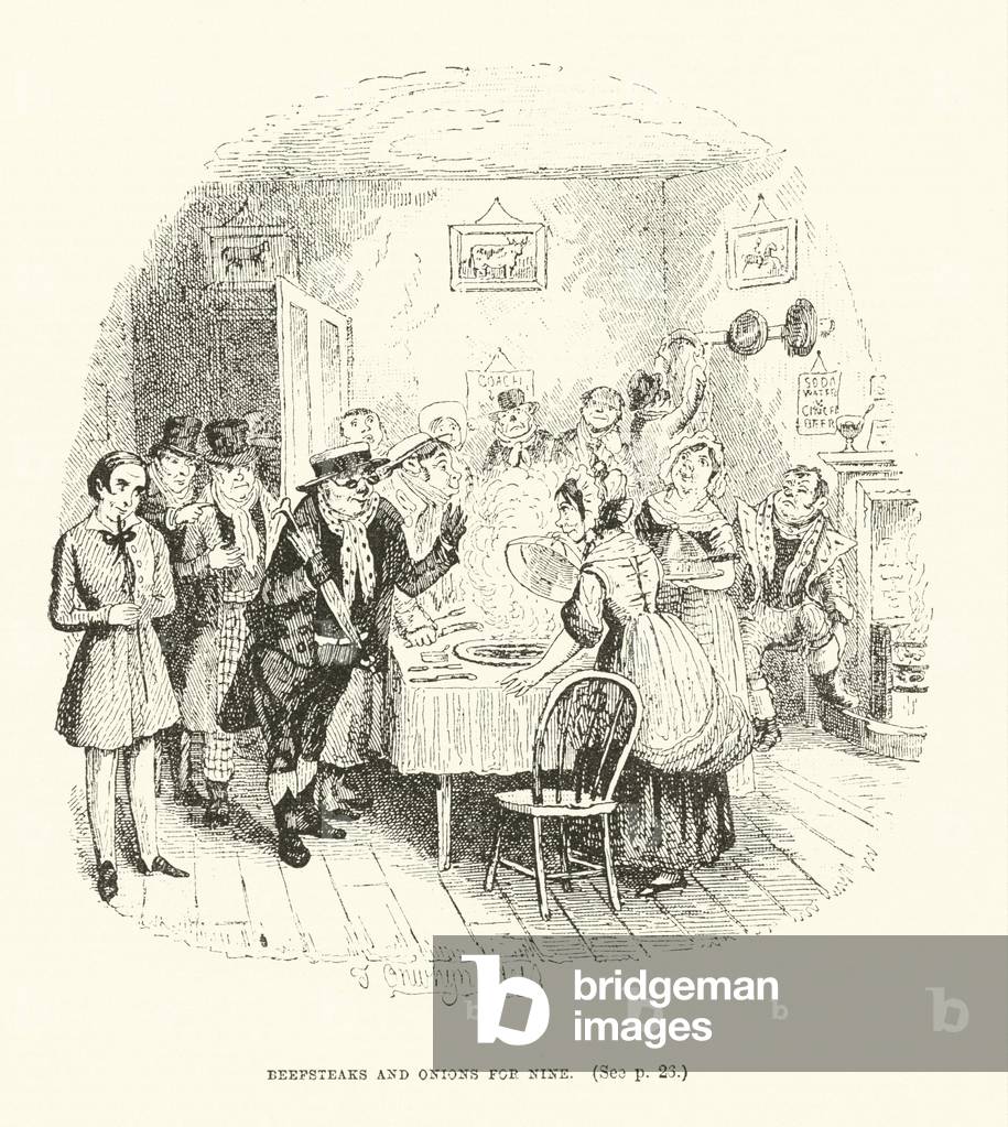 Illustration for Valentine Vox (engraving)