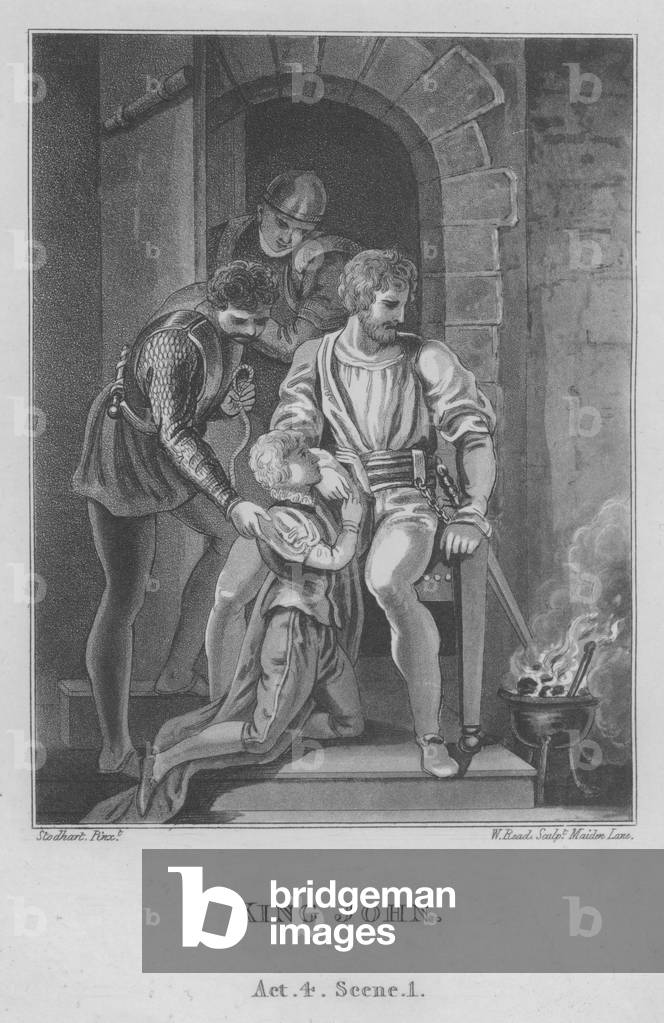 King John, Act 4, Scene 1 (engraving)