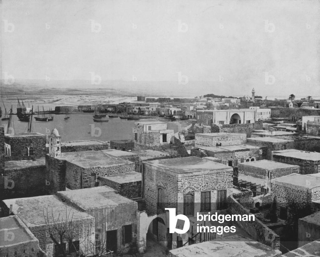The City of Tyre (b/w photo)