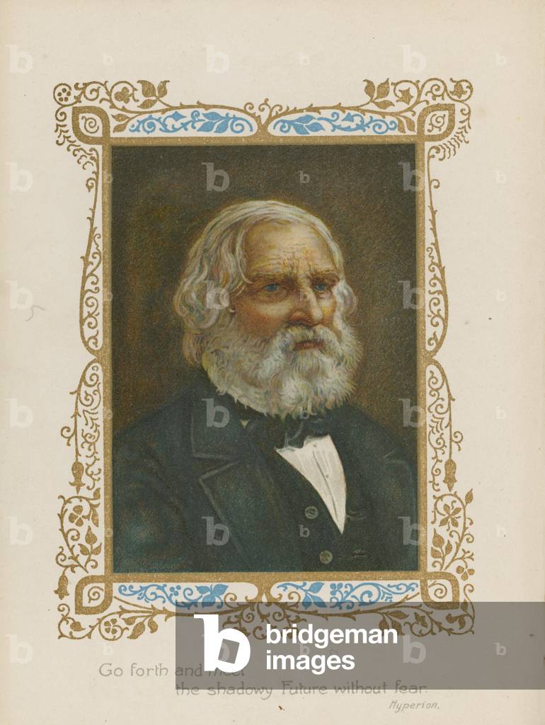 Go forth and meet the shadowy future without fear (chromolitho)