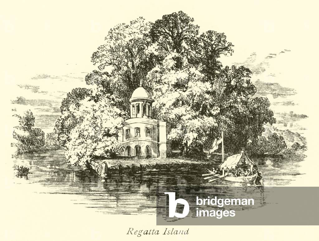 Regatta Island (engraving)
