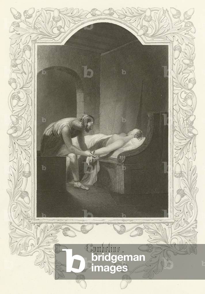 Cymbeline, Act II, Scene II (engraving)