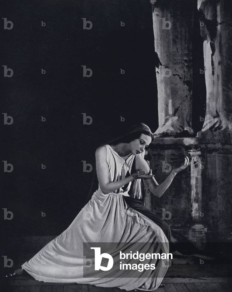 Russian Ballet: Nini Theilade in The Seventh Symphony (b/w photo)
