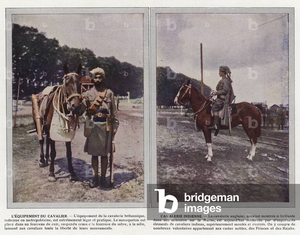L'Equipement du Cavalier, Cavalerie Indienne (photo)